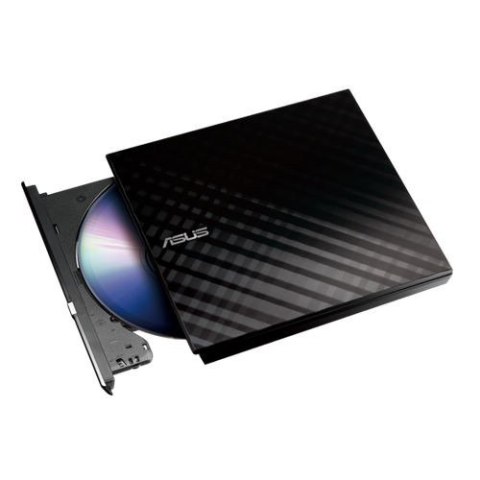 Nagrywarka Zewnętrzna SDRW-08D2S-U Lite Slim DVD USB czarna Nagrywarka Zewnętrzna SDRW-08D2S-U Lite Slim DVD USB czarna