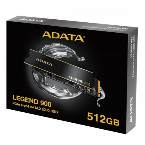 Dysk SSD Legend 900 512GB PCIe 4x4 6.2/2.3 GB/s M2 Dysk SSD Legend 900 512GB PCIe 4x4 6.2/2.3 GB/s M2