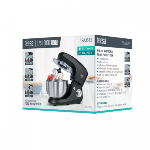 Robot kuchenny Easy Cook SINGLE Czarny Robot kuchenny Easy Cook SINGLE Czarny