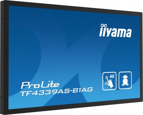 Monitor 43 cale TF4339AS-B1AG,IPS,4K,HDMIx2,DP,RJ45,3xUSB,40pkt, ANDROID,24/7 Monitor 43 cale TF4339AS-B1AG,IPS,4K,HDMIx2,DP,RJ45,3xUSB,40pkt, ANDROID,24/7