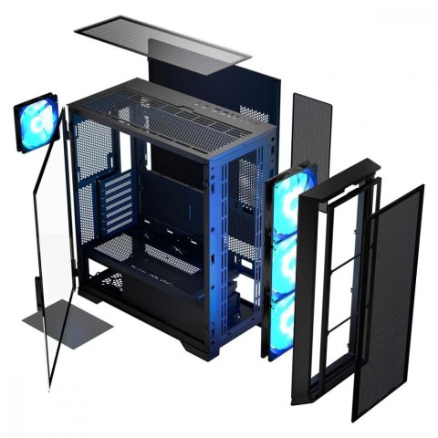 Obudowa Komputerowa Horizon ARGB Flow Midi Czarna Obudowa Komputerowa Horizon ARGB Flow Midi Czarna