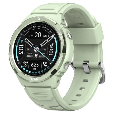 Smartwatch FW100 Titan Valkiria Mietowy Smartwatch FW100 Titan Valkiria Mietowy