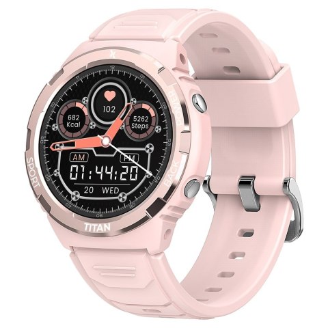 Smartwatch FW100 Titan Valkiria Różowy Smartwatch FW100 Titan Valkiria Różowy