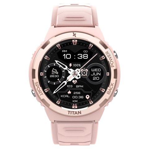 Smartwatch FW100 Titan Valkiria Różowy Smartwatch FW100 Titan Valkiria Różowy