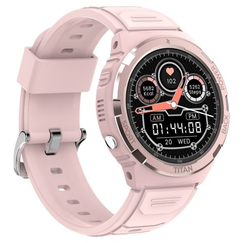 Smartwatch FW100 Titan Valkiria Różowy Smartwatch FW100 Titan Valkiria Różowy
