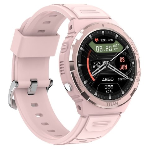 Smartwatch FW100 Titan Valkiria Różowy Smartwatch FW100 Titan Valkiria Różowy