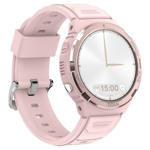 Smartwatch FW100 Titan Valkiria Różowy Smartwatch FW100 Titan Valkiria Różowy