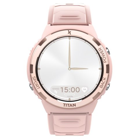 Smartwatch FW100 Titan Valkiria Różowy Smartwatch FW100 Titan Valkiria Różowy