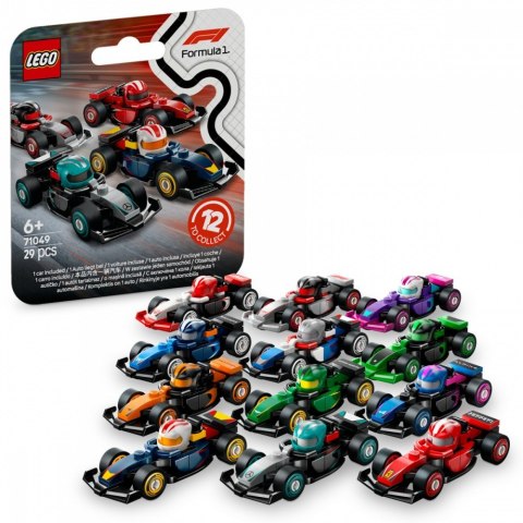 Klocki Minifigures 71049 Kolekcjonerski bolid F1 (display 36 sztuk) Klocki Minifigures 71049 Kolekcjonerski bolid F1 (display 36 sztuk)