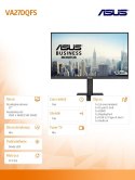 Monitor 27 cali VA27DQFS IPS HDMI DP 100Hz