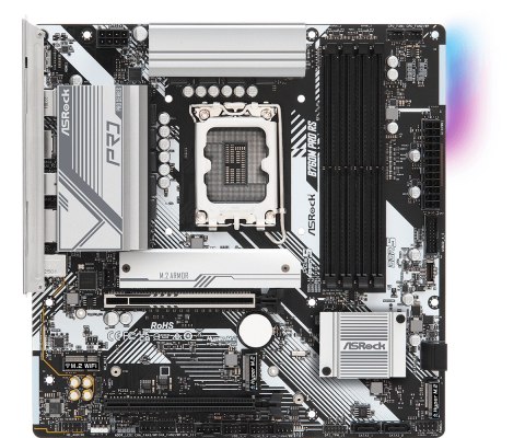 Płyta główna B760M Pro RS s1700 4DDR5 DP/HDMI mATX Płyta główna B760M Pro RS s1700 4DDR5 DP/HDMI mATX