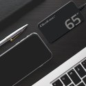 Ładowarka sieciowa 65W GaN Super Fast SLIM | PD | 5-20V | 3.25A |USB-C 3.1 | Laptop | MacBook | Smartfon | +kabel