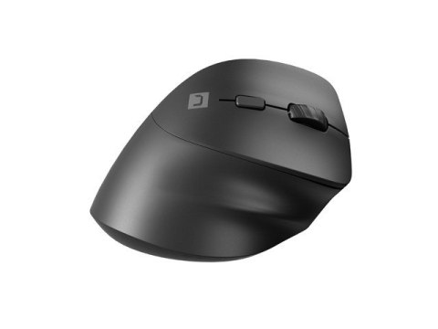 Mysz bezprzewodowa wertykalna Crake 2 2400 DPI Bluetooth 5.2 + 2.4GHz Czarna Mysz bezprzewodowa wertykalna Crake 2 2400 DPI Bluetooth 5.2 + 2.4GHz Czarna