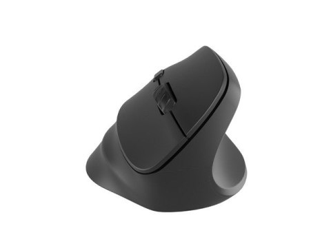 Mysz bezprzewodowa wertykalna Crake 2 2400 DPI Bluetooth 5.2 + 2.4GHz Czarna Mysz bezprzewodowa wertykalna Crake 2 2400 DPI Bluetooth 5.2 + 2.4GHz Czarna