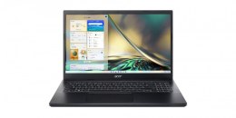 Notebook Gaming Aspire 7 A715-76G-5303 i5-12450H, 15.6 FHD, 16GB, 512GB SSD, GeForce RTX 3050 4GB, NoOS, czarny