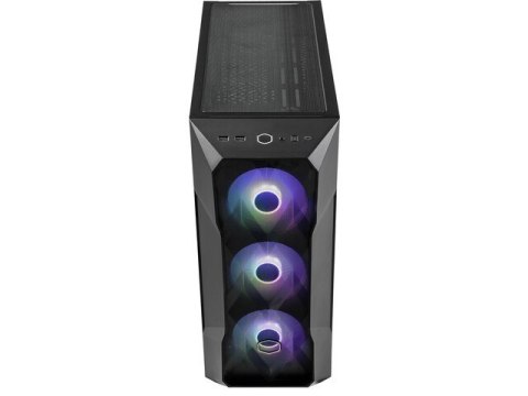 Obudowa MasterBox TD500 V2 Mesh z oknem ARGB Czarna Obudowa MasterBox TD500 V2 Mesh z oknem ARGB Czarna