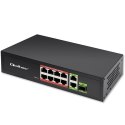 Przełącznik sieciowy SWITCH FAST Ethernet 8x RJ45 PoE 2x RJ45 Uplink 1x SFP | 120W | 1000Mb/s