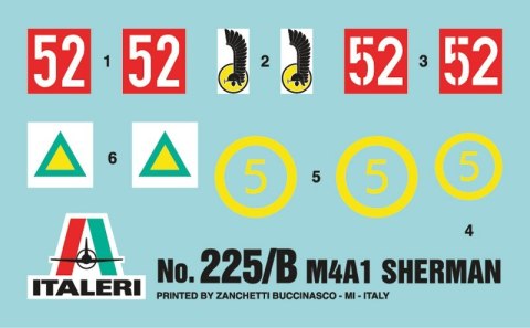 ITALERI M4-A1 Sherman