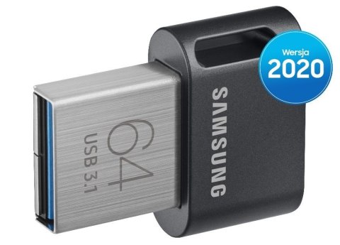 Pendrive FIT Plus USB3.1 64 GB Gray MUF-64AB/APC Pendrive FIT Plus USB3.1 64 GB Gray MUF-64AB/APC
