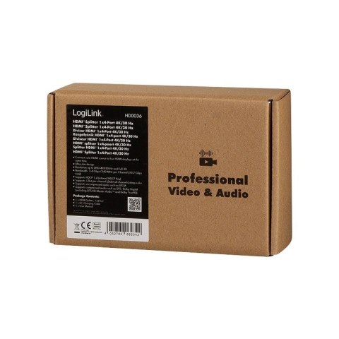 Splitter 4xHDMI 4K, 30Hz Splitter 4xHDMI 4K, 30Hz