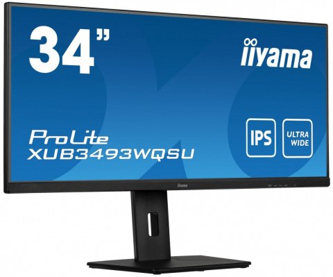 Monitor 34 cale XUB3493WQSU IPS,UWQHD,DP,HDMI,HAS(150mm) Monitor 34 cale XUB3493WQSU IPS,UWQHD,DP,HDMI,HAS(150mm)
