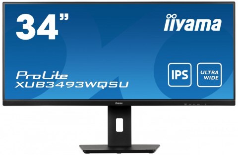 Monitor 34 cale XUB3493WQSU IPS,UWQHD,DP,HDMI,HAS(150mm) Monitor 34 cale XUB3493WQSU IPS,UWQHD,DP,HDMI,HAS(150mm)