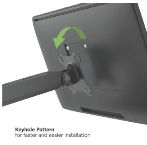 Uchwyt do monitora 17-32 cale, 10kg