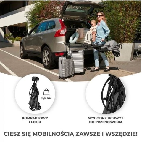 Wózek spacerowy TIK STONE GREY