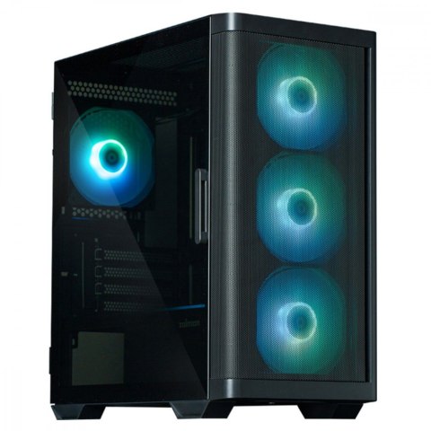 Obudowa M4 BLACK mATX Mini Tower 4 Fans ARGB Obudowa M4 BLACK mATX Mini Tower 4 Fans ARGB