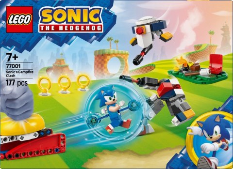 Klocki Sonic 77001 Sonic i biwakowa bitwa Klocki Sonic 77001 Sonic i biwakowa bitwa