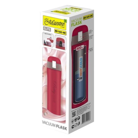 Kubek termiczny 400 ml Pretty MR-1643-40C Czerwony