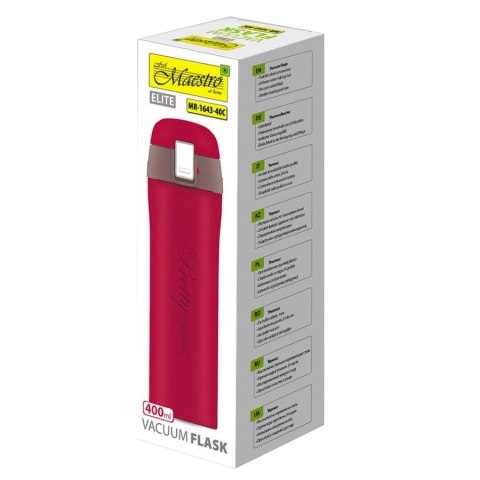Kubek termiczny 400 ml Pretty MR-1643-40C Czerwony