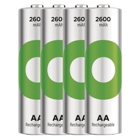 Akumulatorki R6/AA Ni-MH 2600mAh blister 4szt. GP RECYKO
