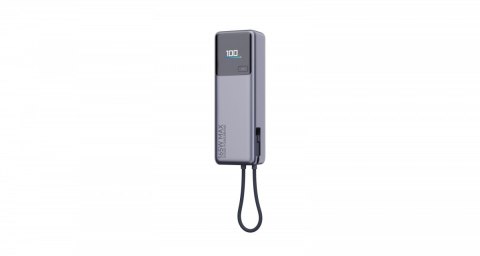 PowerBank 165W 10000mAh z wbudowanym kablem PowerBank 165W 10000mAh z wbudowanym kablem