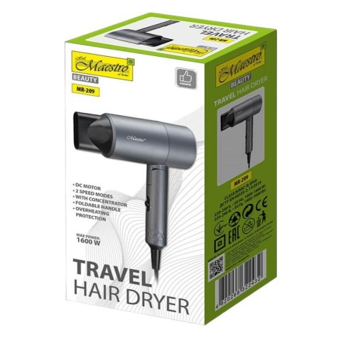 Suszarka do włosów 1600W MR-209