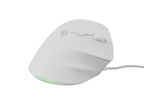 Mysz wertykalna CRAKE 2 PRO 128000DPI optyczna biała Mysz wertykalna CRAKE 2 PRO 128000DPI optyczna biała