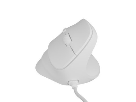 Mysz wertykalna CRAKE 2 PRO 128000DPI optyczna biała Mysz wertykalna CRAKE 2 PRO 128000DPI optyczna biała