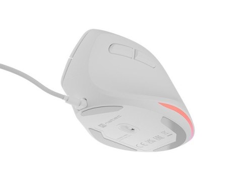 Mysz wertykalna CRAKE 2 PRO 128000DPI optyczna biała Mysz wertykalna CRAKE 2 PRO 128000DPI optyczna biała