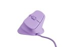 Mysz wertykalna CRAKE 2 PRO 128000DPI optyczna lawendowa