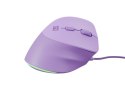 Mysz wertykalna CRAKE 2 PRO 128000DPI optyczna lawendowa