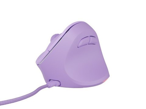 Mysz wertykalna CRAKE 2 PRO 128000DPI optyczna lawendowa Mysz wertykalna CRAKE 2 PRO 128000DPI optyczna lawendowa