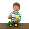 Traktor John Deere do skręcania z 2 przyczepami