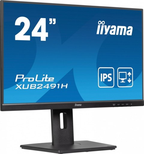 Monitor 24 cale XUB2491H-B1 IPS, HDMI, DP, 2x2W, HAS, Pivot Monitor 24 cale XUB2491H-B1 IPS, HDMI, DP, 2x2W, HAS, Pivot