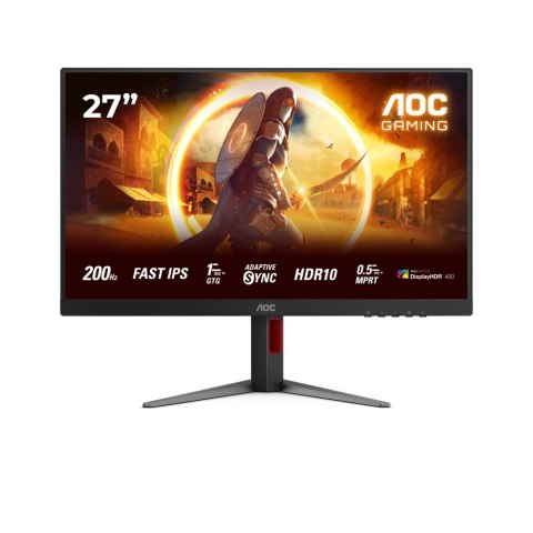 Monitor 27G4HA 27 cali Fast IPS 200Hz HDMIx2 DP Pivot Glośniki Monitor 27G4HA 27 cali Fast IPS 200Hz HDMIx2 DP Pivot Glośniki
