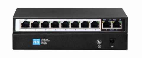 Switch Perses 8X EX-SG1008PE 10/100/1000M TX PoE AT/AF, Full Gigabit PoE