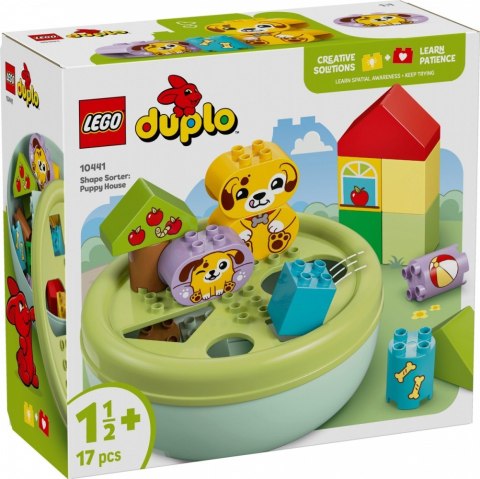Klocki DUPLO 10441 Sorter kształtów: dom szczeniaczków Klocki DUPLO 10441 Sorter kształtów: dom szczeniaczków