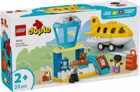 Klocki DUPLO 10443 Pierwszy raz: Na lotnisku Klocki DUPLO 10443 Pierwszy raz: Na lotnisku