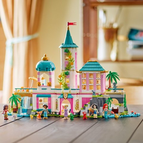 Klocki Disney 43267 Zamek księżniczek i królewskie zwierzaki Klocki Disney 43267 Zamek księżniczek i królewskie zwierzaki