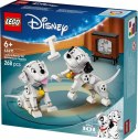 Klocki Disney 43271 101 dalmatyńczyków - Szczeniaczki Szczęściarz i Penny