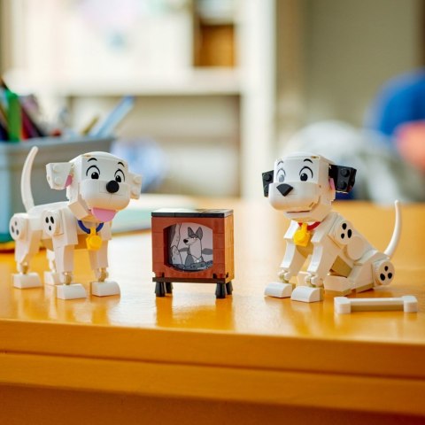 Klocki Disney 43271 101 dalmatyńczyków - Szczeniaczki Szczęściarz i Penny Klocki Disney 43271 101 dalmatyńczyków - Szczeniaczki Szczęściarz i Penny